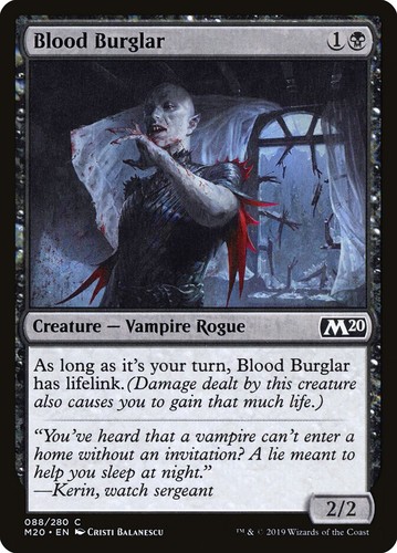 Blood burglar core - burglar, (088)