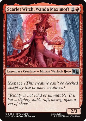 Mtg scarlet witch wanda - witch,,