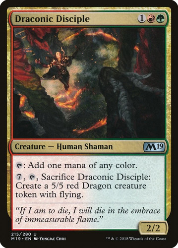 Draconic disciple core set - [core,