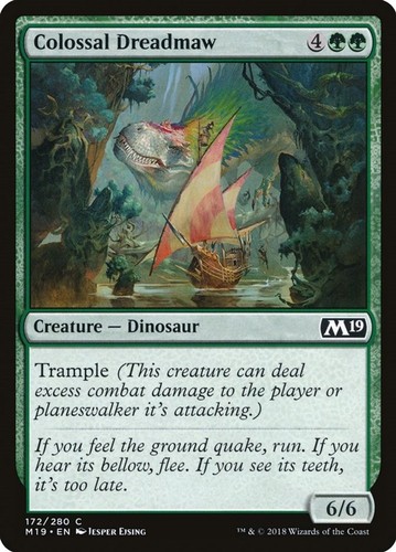 Colossal dreadmaw m19 172 - dreadmaw,