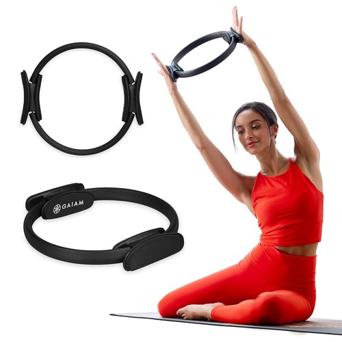 Gaiam black pilates magic - gaiam, 12"